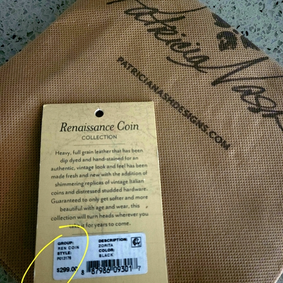 Patricia Nash Renaissance Coin Zorita Shoulder Bag - Picture 8 of 8